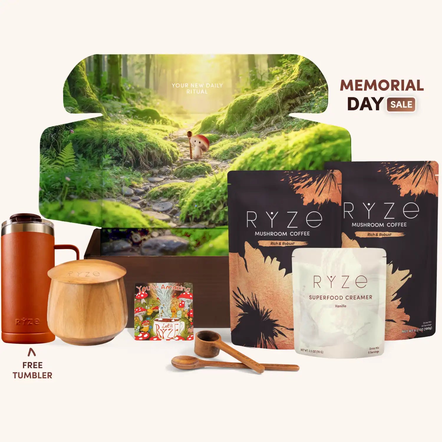 RYZE Ritual Set Dark Roast - Balanced Coffee