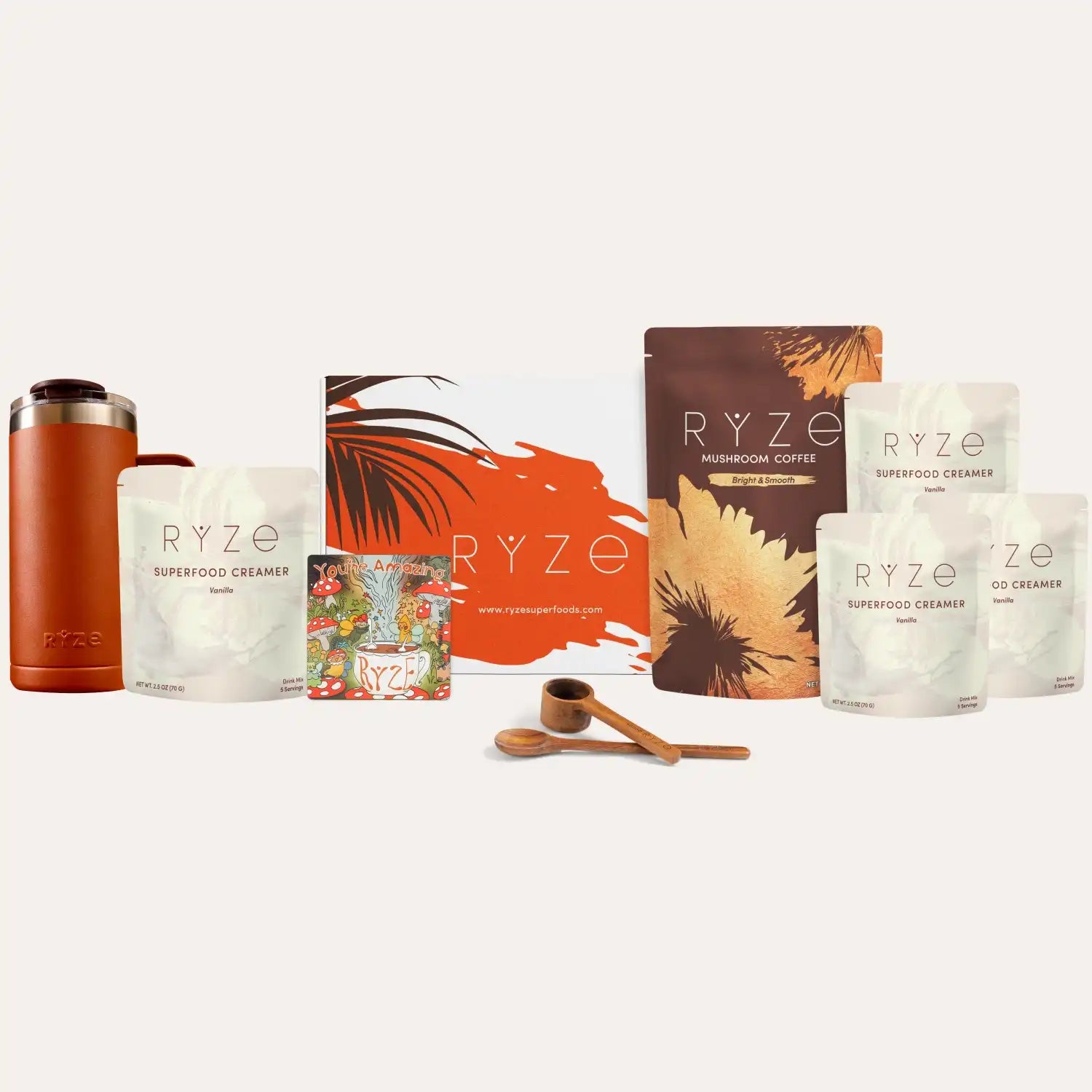 Ultimate RYZE Vanilla Latte Bundle (Vanilla Creamer + Coffee) - Feel Good Coffee