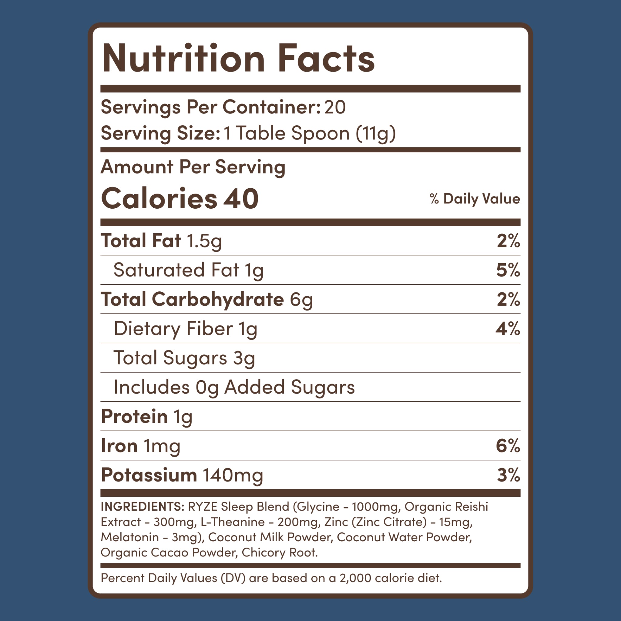 Mushroom Hot Cocoa (20 servings) - Gentle Energy