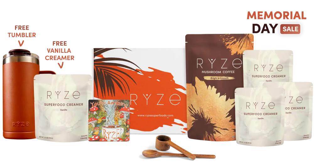 Ultimate RYZE Vanilla Latte Bundle (Vanilla Creamer + Coffee) - Feel Good Coffee